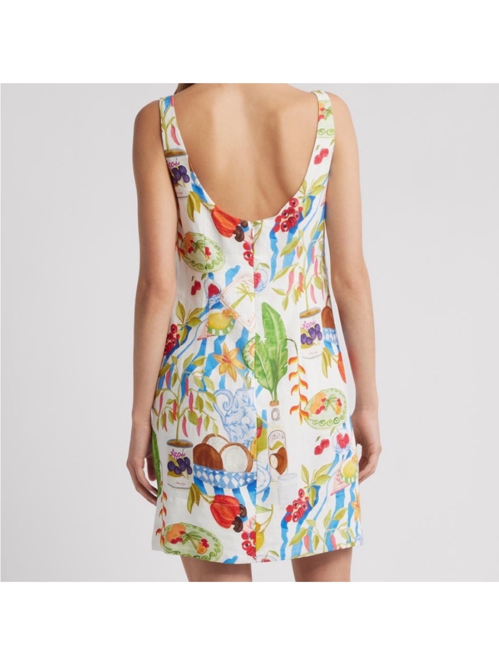 NWT FARM Rio Fresh Table
Linen Minidress - Picture 2 of 7